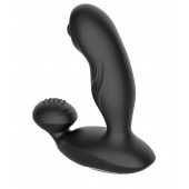 Черный вибромассажер простаты с вращающимся шариком - Secwell - в Нижнем Новгороде купить с доставкой