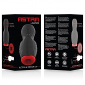 Черно-красный мастурбатор с вибрацией и всасыванием - JAMYJOB - в Нижнем Новгороде купить с доставкой