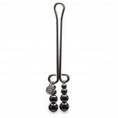 Зажим для клитора с бусинами Just Sensation Beaded Clitoral Clamp - Fifty Shades of Grey - купить с доставкой в Нижнем Новгороде