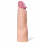 Реалистичная насадка с ярко выраженной головкой - 16,5 см. - A-toys - в Нижнем Новгороде купить с доставкой Реалистичная насадка с ярко выраженной головкой - 16,5 см. - A-toys - в Нижнем Новгороде купить с доставкой