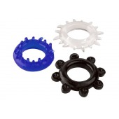 Набор из 3 разноцветных эрекционных колец - A-toys - в Нижнем Новгороде купить с доставкой