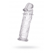 Гладкая прозрачная насадка с усиками под головкой - 12,5 см. - Toyfa Basic - в Нижнем Новгороде купить с доставкой Гладкая прозрачная насадка с усиками под головкой - 12,5 см. - Toyfa Basic - в Нижнем Новгороде купить с доставкой