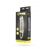 Прозрачная насадка с петлёй для фиксации - 14 см. - ToyFa - в Нижнем Новгороде купить с доставкой