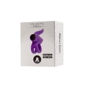 Эрекционное кольцо с подхватом мошонки и стимуляцией клитора Bullet Lastic Ring - Adrien Lastic - в Нижнем Новгороде купить с доставкой