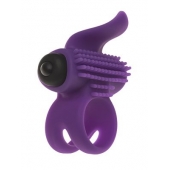 Эрекционное кольцо с подхватом мошонки и стимуляцией клитора Bullet Lastic Ring - Adrien Lastic - в Нижнем Новгороде купить с доставкой