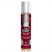 Смазка с ароматом малинового щербета JO Flavored Raspberry Sorbet - 30 мл. - System JO - купить с доставкой в Нижнем Новгороде