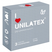 Презервативы с точками Unilatex Dotted - 3 шт. - Unilatex - купить с доставкой в Нижнем Новгороде