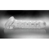 Утолщающая ребристая насадка на пенис - Доминирующее кольцо - в Нижнем Новгороде купить с доставкой