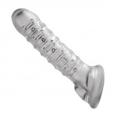 Утолщающая ребристая насадка на пенис - Доминирующее кольцо - в Нижнем Новгороде купить с доставкой