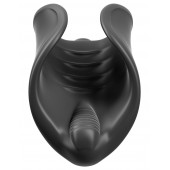 Чёрный мастурбатор Vibrating Silicone Stimulator с вибрацией - Pipedream - в Нижнем Новгороде купить с доставкой