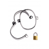 Металлические наручники на замке - ToyFa - купить с доставкой в Нижнем Новгороде