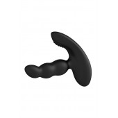 Черный силиконовый стимулятор простаты Levett Nitoc с пультом ДУ - Levett - в Нижнем Новгороде купить с доставкой