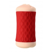 Двухсторонний мастурбатор JOS  NADIN в красном цилиндре - JOS - в Нижнем Новгороде купить с доставкой