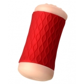 Двухсторонний мастурбатор JOS  NADIN в красном цилиндре - JOS - в Нижнем Новгороде купить с доставкой