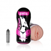 Мастурбатор-вагина Sex In A Can Vibra Vagina Tunnel - Lovetoy - в Нижнем Новгороде купить с доставкой