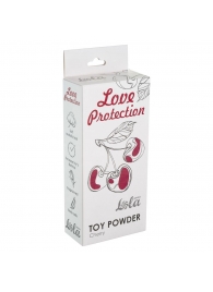 Пудра для игрушек Love Protection с ароматом вишни - 30 гр. - Lola Games - купить с доставкой в Нижнем Новгороде