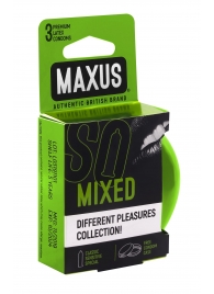 Презервативы в железном кейсе MAXUS Mixed - 3 шт. - Maxus - купить с доставкой в Нижнем Новгороде