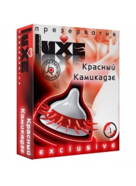 Презерватив LUXE  Exclusive   Красный Камикадзе  - 1 шт. - Luxe - купить с доставкой в Нижнем Новгороде