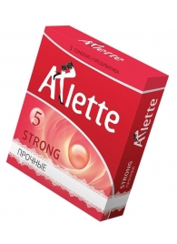 Ультрапрочные презервативы Arlette Strong - 3 шт. - Arlette - купить с доставкой в Нижнем Новгороде