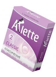 Классические презервативы Arlette Classic - 3 шт. - Arlette - купить с доставкой в Нижнем Новгороде