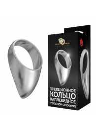 Большое каплевидное эрекционное кольцо TEARDROP COCKRING - Джага-Джага - в Нижнем Новгороде купить с доставкой