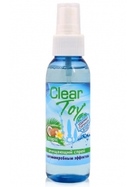 Очищающий спрей для игрушек CLEAR TOY Tropic - 100 мл. - Биоритм - купить с доставкой в Нижнем Новгороде