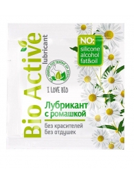 Пробник лубриканта на водной основе Bio Active - 3 гр. - Биоритм - купить с доставкой в Нижнем Новгороде