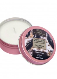 Массажная свеча  Искушение - БиоМед - купить с доставкой в Нижнем Новгороде