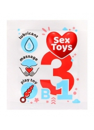 Гель-лубрикант на водной основе Sex Toys - 4 гр. - Биоритм - купить с доставкой в Нижнем Новгороде