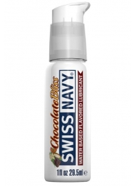 Лубрикант с ароматом шоколада Swiss Navy Chocolate Bliss Lube - 29,5 мл. - Swiss navy - купить с доставкой в Нижнем Новгороде