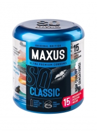Классические презервативы в металлическом кейсе MAXUS Classic - 15 шт. - Maxus - купить с доставкой в Нижнем Новгороде