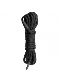 Черная веревка для бондажа Easytoys Bondage Rope - 5 м. - Easy toys - купить с доставкой в Нижнем Новгороде