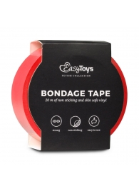 Красная лента для бондажа Easytoys Bondage Tape - 20 м. - Easy toys - купить с доставкой в Нижнем Новгороде