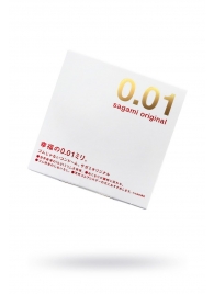 Супертонкий презерватив Sagami Original 0.01 - 1 шт. - Sagami - купить с доставкой в Нижнем Новгороде