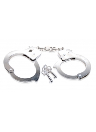 Металлические наручники Beginner s Metal Cuffs - Pipedream - купить с доставкой в Нижнем Новгороде