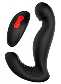 Черный вибромассажер простаты SWIRLING P-PLEASER - Dream Toys - в Нижнем Новгороде купить с доставкой