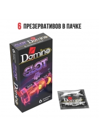 Ароматизированные презервативы DOMINO  Фруктовый слот  - 6 шт. - Domino - купить с доставкой в Нижнем Новгороде