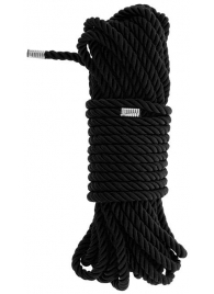 Черная веревка для бондажа BONDAGE ROPE - 10 м. - Dream Toys - купить с доставкой в Нижнем Новгороде