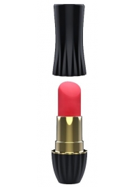 Клиторальный стимулятор-помада LIPSTICK - 9,3 см. - Dream Toys - купить с доставкой в Нижнем Новгороде