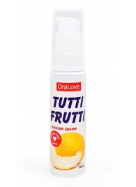 Гель-смазка Tutti-frutti со вкусом сочной дыни - 30 гр. - Биоритм - купить с доставкой в Нижнем Новгороде