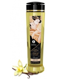 Массажное масло с ароматом ванили Desire - 240 мл. - Shunga - купить с доставкой в Нижнем Новгороде