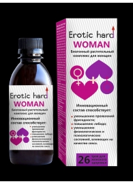 Женский биогенный концентрат для повышения либидо Erotic hard Woman - 250 мл. - Erotic Hard - купить с доставкой в Нижнем Новгороде