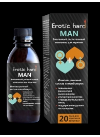 Мужской биогенный концентрат для усиления эрекции Erotic hard Man - 250 мл. - Erotic Hard - купить с доставкой в Нижнем Новгороде