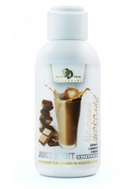 Интимный гель-смазка JUICY FRUIT с ароматом молочного шоколада - 100 мл. - БиоМед - купить с доставкой в Нижнем Новгороде