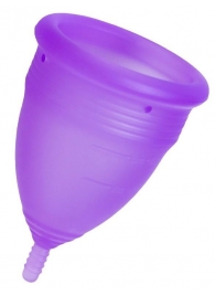 Фиолетовая менструальная чаша Lila L - Eromantica - купить с доставкой в Нижнем Новгороде