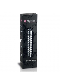 Рельефный фаллос для интенсивного электросекса Groovey George - 20 см. - MyStim - купить с доставкой в Нижнем Новгороде