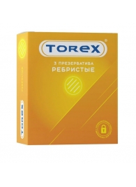 Текстурированные презервативы Torex  Ребристые  - 3 шт. - Torex - купить с доставкой в Нижнем Новгороде