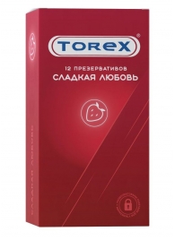 Презервативы Torex  Сладкая любовь  с ароматом клубники - 12 шт. - Torex - купить с доставкой в Нижнем Новгороде