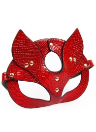 Красная игровая маска с ушками - Notabu - купить с доставкой в Нижнем Новгороде