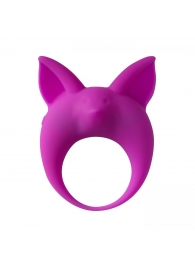 Фиолетовое эрекционное кольцо Kitten Kyle - Lola Games - в Нижнем Новгороде купить с доставкой